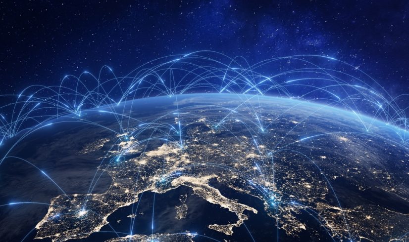 Communication,Technology,With,Global,Internet,Network,Connected,In,Europe.,Telecommunication Communication,Technology,With,Global,Internet,Network,Connected,In,Europe.,Telecommunication